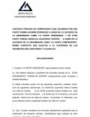 CONTRATO PRIVADO DE COMPRAVENTA QUE CELEBRAN POR UNA PARTE