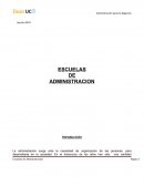 Escuela de administración.introduccion
