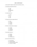 I. Lee las siguientes preguntas y luego encierra la alternativa correcta.