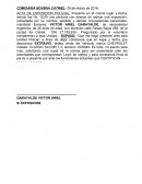 COMISARIA NOVENA CATRIEL: 29 de marzo de 2016.-