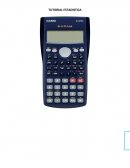 Manejo calculadora casio.