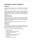 INSUFICIENCIA CARDIACA CONGESTIVA.- TETIOLOGIA.