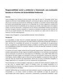 Responsabilidad social y ambienta o Greenwash.