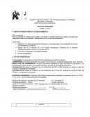 PORTAFOLIO DE EVIDENCIAS LISTA DE CHEQUEOS