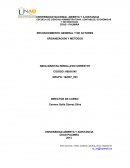 Organizacion y metodos.