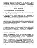 Contrato de Arrendamiento.