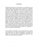 La información (?)