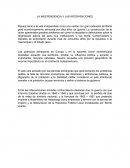 Las primeras intervensiones de mexico.