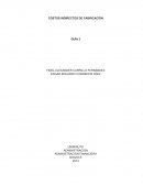 COSTOS INDIRECTOS DE FABRICACIÓN GUÍA 3