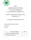 REACCIONES DE OXIDACIÓN Y REDUCCIÓN