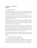 El surgimiento de la probabilidad.