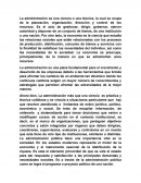 La administración es una ciencia o una técnica.