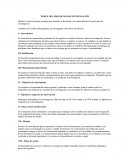 ÍNDICE DEL PROTOCOLO DE INVESTIGACIÓN