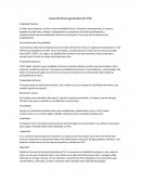 Características generales del PVC