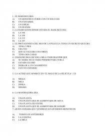 PRUEBA: QUERIDOS MONSTRUOS. Página 1
