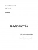 Autobiografía y plan de vida de Bani Josué Coronado Alvarado