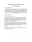 Análisis del libro con el alma en llamas