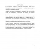 El ser humano es cambiante y condicionado por el ambiente, dentro del cual existen patrones que le determinan por ejemplo lo que debe o no hacer, lo que es necesario y lo que se puede prescindir.