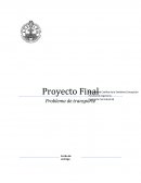 Proyecto final. Problema de transporte