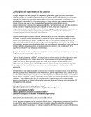 La disciplina de experimentar en negocios