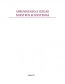 Aprendiendo a cuidar nuestros ecosistemas