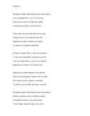 Me gustas cuando callas porque estás como ausente