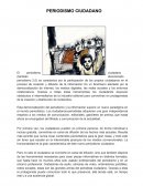 Periodismo ciudadano.