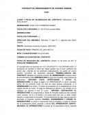 CONTRATO DE ARRENDAMIENTO DE VIVIENDA URBANA.