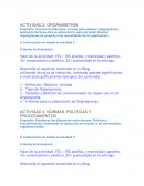 Naturaleza de las funciones de la Unidad de Organización y Sistemas.