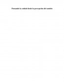 Pensando la cuidad desde la percepción del cambio