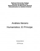 Análisis literario Humanístico: El Príncipe