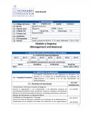 ESCUELA DE ECONOMÍA Y ADMINISTRACIÓN