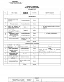 Actividades primer grado Observaciones matematicas