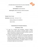 Caracteristicas de la formacion productora.