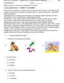 EVALUACIÓN DE LENGUAJE Y COMUNICACIÓN