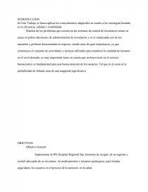 En Este Trabajo se busca aplicar los conocimientos adquiridos en cuanto a las estrategias basadas en la eficiencia, calidad y rentabilidad.. Página 1