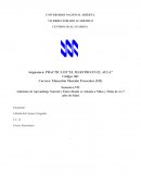 PRACTICA III “EL MAESTRO EN EL AULA”