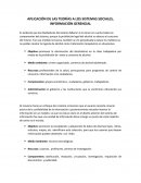 APLICACIÓN DE LAS TEORÍAS A LOS SISTEMAS SOCIALES, INFORMACIÓN GERENCIAL
