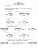 Analizar las siguientes transacciones, indicar el tipo de cuenta