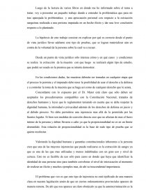 El imputado como objeto de prueba.. Página 1