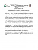 RESEÑA HISTÓRICA DEL BUSTO A FRANCISCO DE MIRANDA