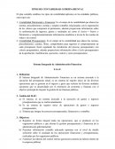 TIPOS DE CONTABILIDAD GUBERNAMENTAL