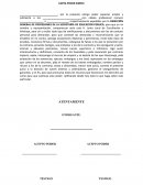 CARTA PODER SIMPLE JUNTA JUICIO LABORAL