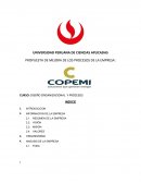 DISEÑO ORGANIZACIONAL Y PROCESOS