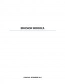 Erosion Hidrica. Tipos de erosión hídrica