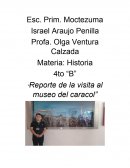 Reporte de la visita al Museo del Caracol