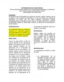 DETERMINACION DE DENCIDADES . Cloruro de sodio (NaCl)