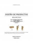 DISEÑO DE PRODUCTOS MESA MULTIUSO