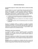 Investigaciones reales