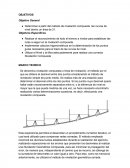 Nivelación compuesta las curvas de nivel dentro un área